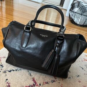 Coach Leather Shoulder Bag